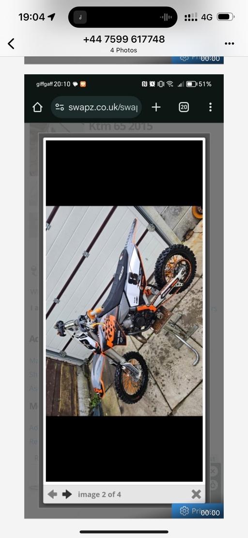 Vehicles West Yorkshire Wakefield - Photos for 2015 ktm 65sx