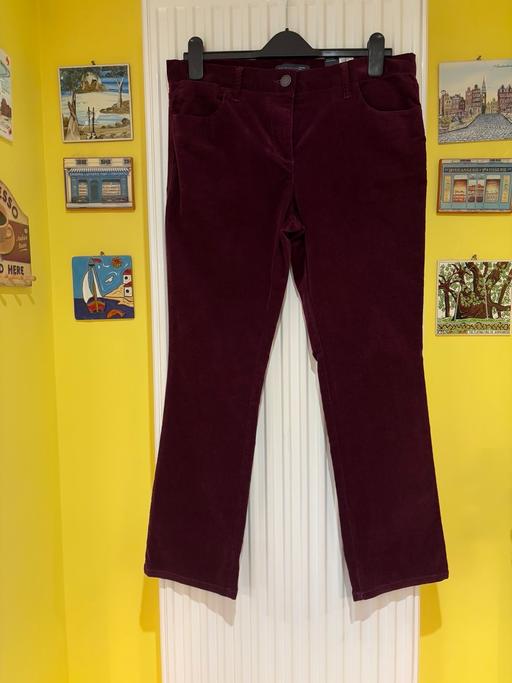 Buy & Sell Wiltshire Swindon - Photos for Short leg size 12 cord style trousers by M&S