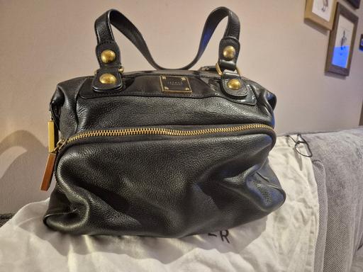 Buy & Sell Buckinghamshire Wendover - Buckinghamshire - Photos for Jaeger Black Leather Handbag and Dust Bag