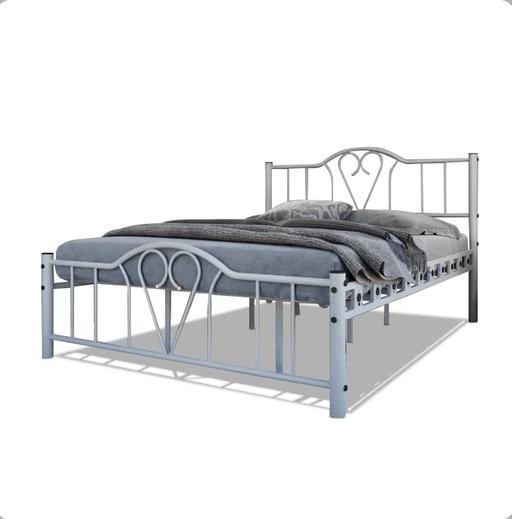 Buy & Sell Greater Manchester Manchester - Photos for ORKIDE DOUBLE METAL BED FRAME - SILVER 