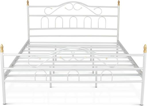 Buy & Sell Greater Manchester Manchester - Photos for Truva Metal King Sized Bedstead - SILVER