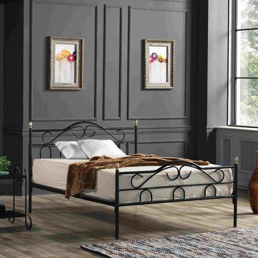 Buy & Sell Greater Manchester Manchester - Photos for Truva Metal King Sized Bedstead- Black