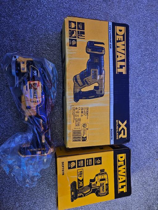 Buy & Sell Derbyshire Chesterfield - Photos for dewalt bare impact driver, resip saw and mult