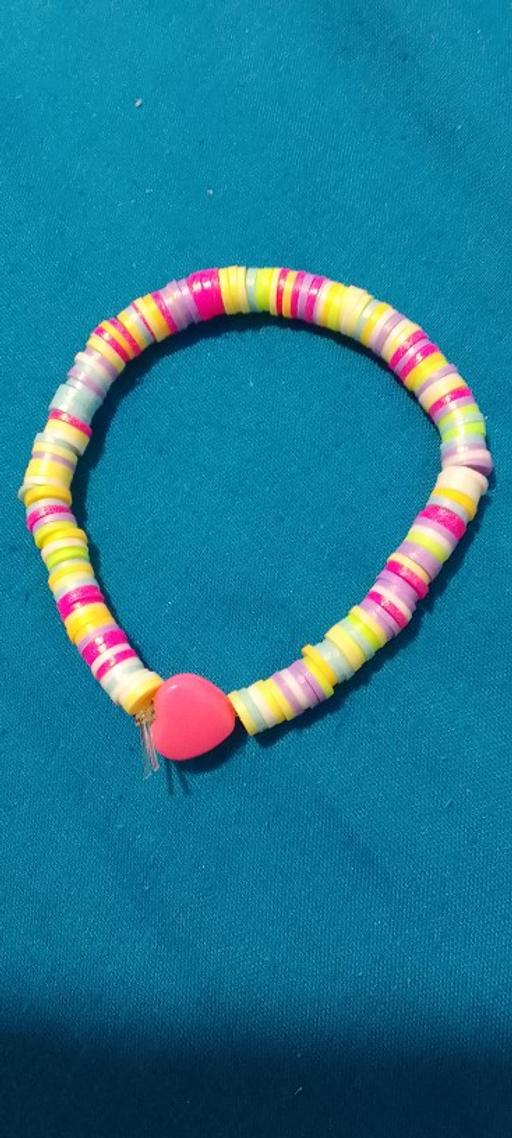 Buy & Sell East London Upton Park - East London - Photos for rainbow multi colour clay bead stretch bracel