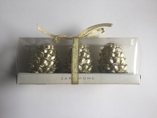 Buy & Sell South West London Kensington - South West London - Photos for Zara Home Pine x3 Candle Set