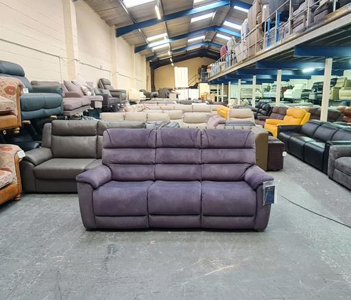 Buy & Sell Flintshire - Wales Pentre - Flintshire - Photos for La-z-boy Parker fabric electric 3 seater sofa