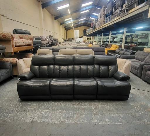 Buy & Sell Flintshire - Wales Pentre - Flintshire - Photos for La-z-boy Empire grey leather sofa