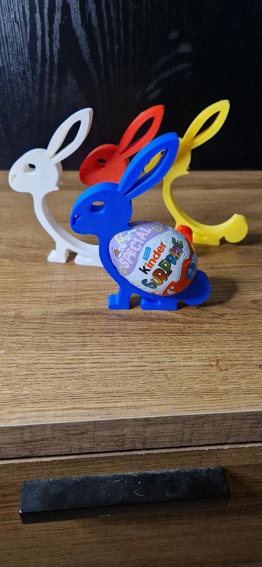 training Lincolnshire South Holland - Photos for 4 x 3D Printed Easter Egg Kinder Bunny Rabbit