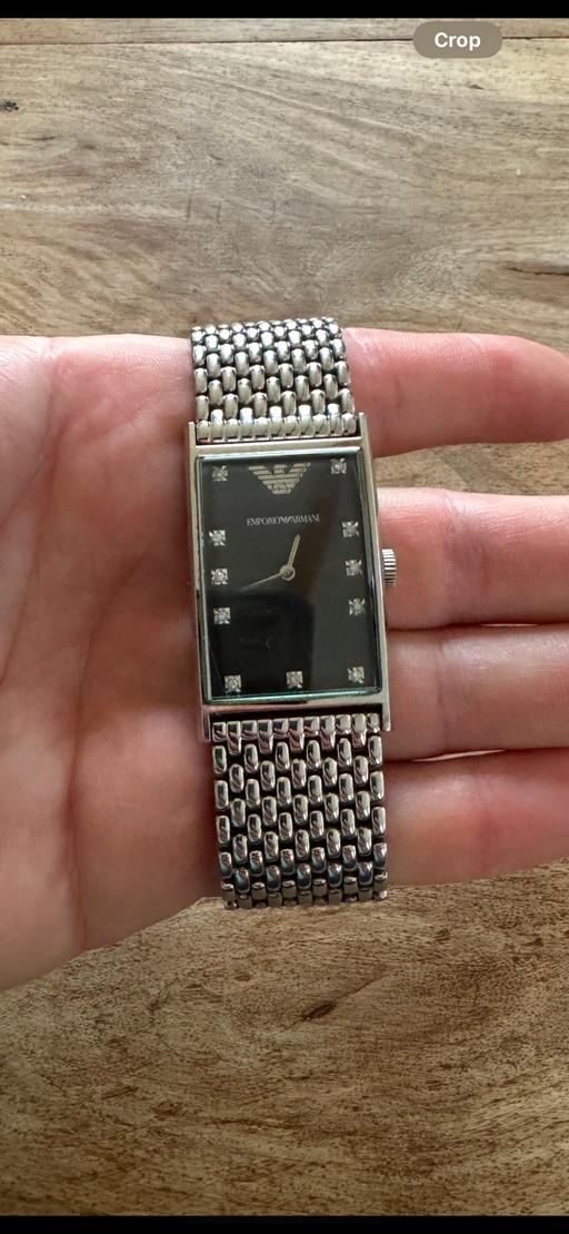 Buy & Sell East London Emerson Park - East London - Photos for Men’s Armani watch with diamond