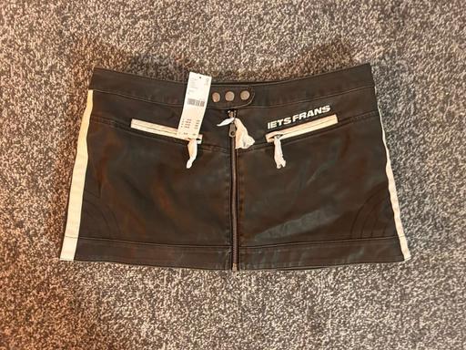 Buy & Sell Lancashire Blackpool - Photos for iets frans faux leather motocross mini skirt