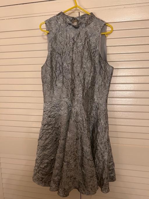 Buy & Sell Lancashire Blackpool - Photos for Miss Selfridges metallic silver skater dress