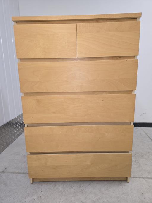 Buy & Sell Greater Manchester Trafford - Photos for IKEA malm 6 drawer chest beech