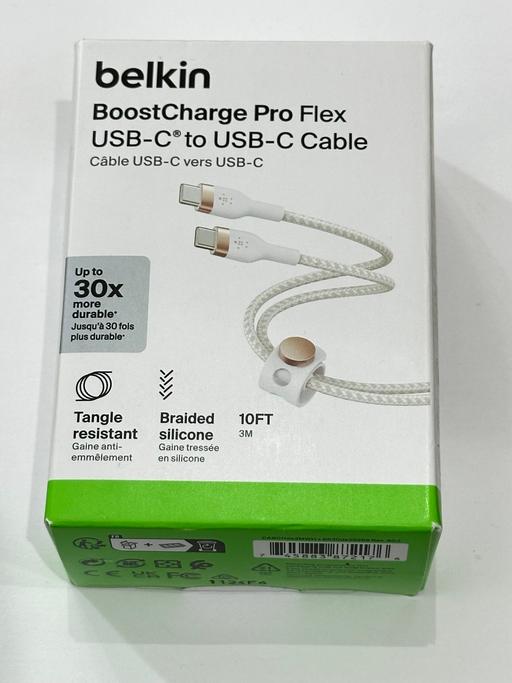 Buy & Sell Lancashire Blackburn with Darwen - Photos for Belkin boost pro flex usb-c to usb-c cable 3m