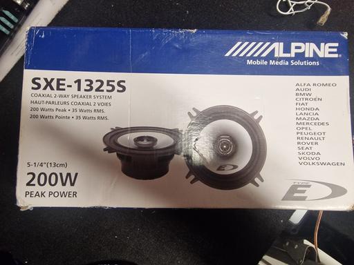 Vehicles West Midlands Birmingham - Photos for NEW ALPINE SXE 1325S SPEAKERS - 5.25 INCH