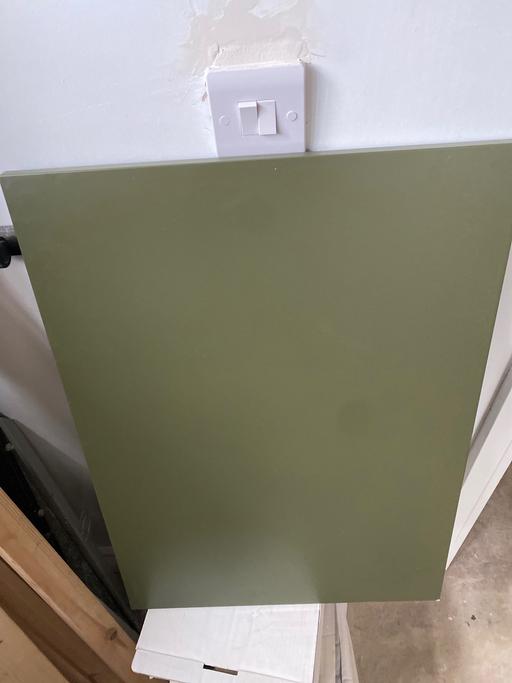 Buy & Sell Worcestershire Wyre Forest - Photos for Olive green cabinet door