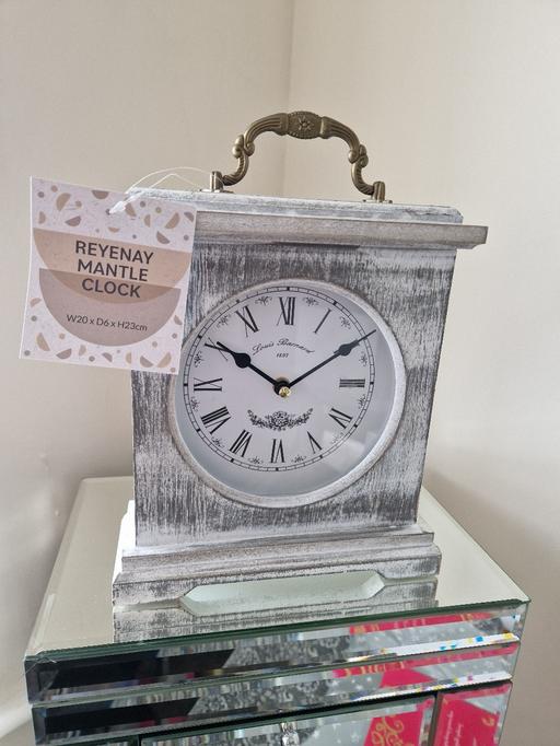 Buy & Sell South Yorkshire Rotherham - Photos for New grey mantle clock