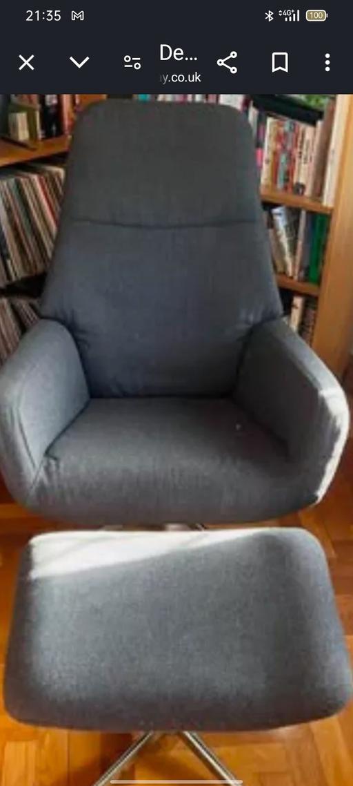 Buy & Sell South East London Blackheath Royal Standard - South East London - Photos for John Lewis recliner chair and footstool