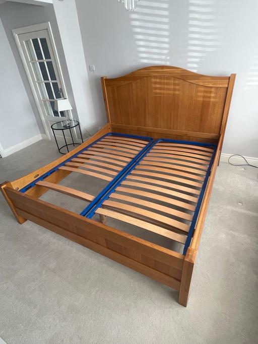 Buy & Sell Buckinghamshire Denham - Buckinghamshire - Photos for Superking Solid Oak Bed Frame