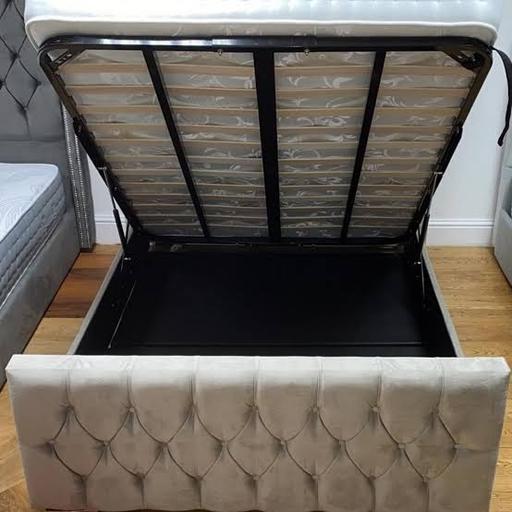 Buy & Sell West Midlands Walsall - Photos for OTTOMAN GASLIFT STORAGE BEDS&MATTRESSES