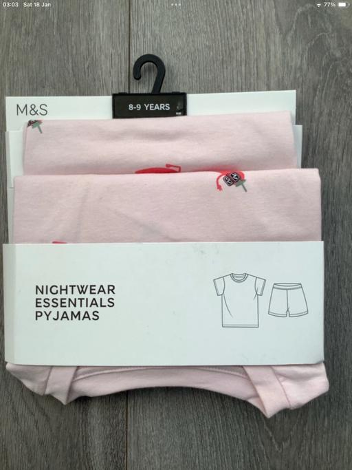 Buy & Sell North Northamptonshire Finedon - North Northamptonshire - Photos for M&S girls pyjamas age 8-9