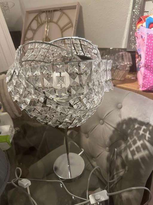 Buy & Sell South East London Selhurst - South East London - Photos for Crystal bedside table lamp