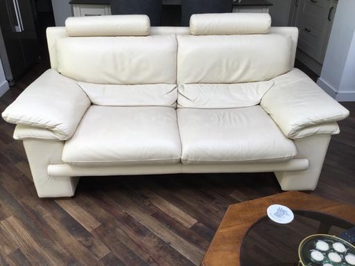 Buy & Sell Staffordshire Stafford - Photos for Leather sofa/settee