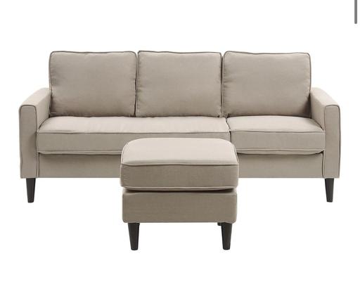 Buy & Sell Lancashire Ribble Valley - Photos for AVIANI 2x 3 seater sofa + 2x footstool