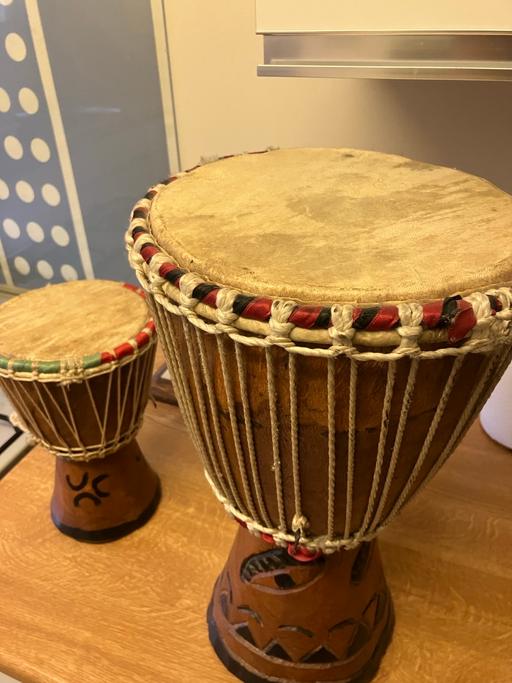 Buy & Sell East London Havering - Photos for Carved wooden drums