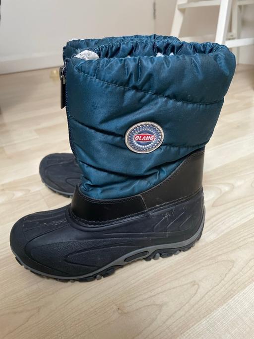 Buy & Sell South West London Sutton - Photos for OLANG Kids snow boots (size 11-12)