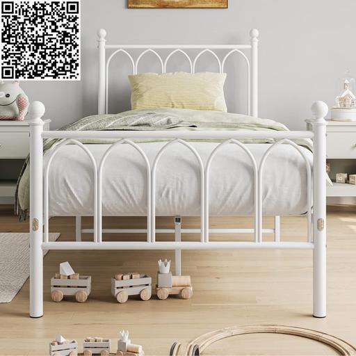 Buy & Sell Central London - Photos for Single Metal Bed Frame 90 x x190 cm