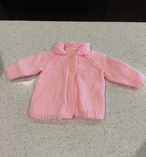 Buy & Sell Wiltshire Swindon - Photos for 6-9 month baby hand knit cardigan