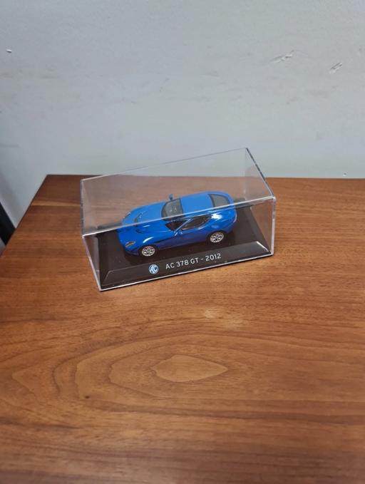 Buy & Sell Leicestershire Leicester - Photos for Die Cast Blue AC 378 GT 2012 Model Car 1.43