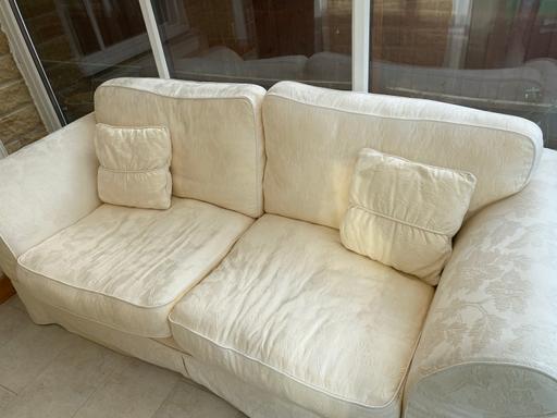 Buy & Sell South Yorkshire Sheffield - Photos for Cream 3 seater sofa