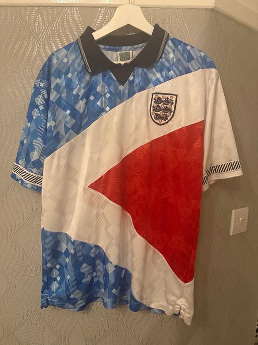 Buy & Sell Greater Manchester Manchester - Photos for England score draw football shirt - large