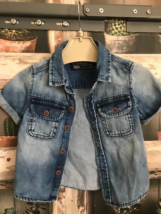 Buy & Sell Northumberland East Hartford - Northumberland - Photos for NEW/BOYS DENIM SHIRT - SIZE 3-6 MTHS