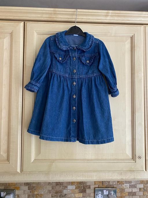 Buy & Sell West Midlands Birmingham - Photos for Girls age 9-12 months denim dress