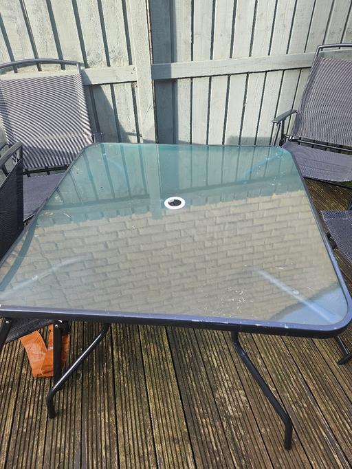 Buy & Sell Northumberland Bebside - Northumberland - Photos for outdoor table and 4 chairs been outside need