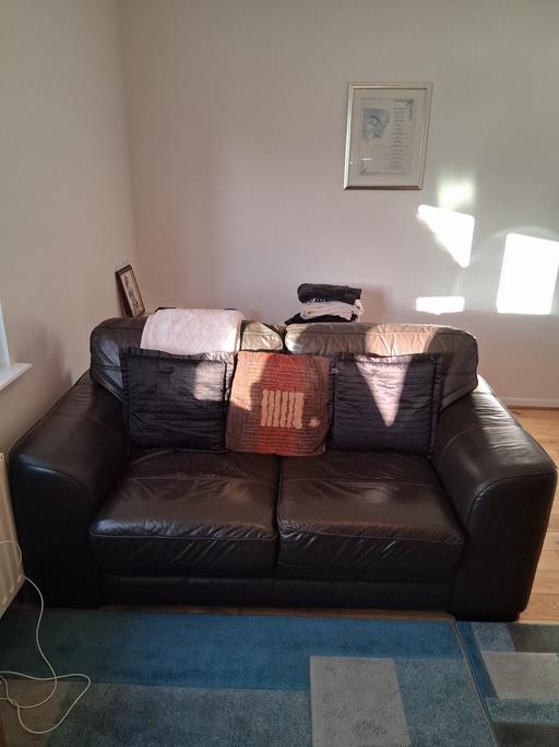 Buy & Sell West Midlands Walsall - Photos for 2 seater pure leather sofa