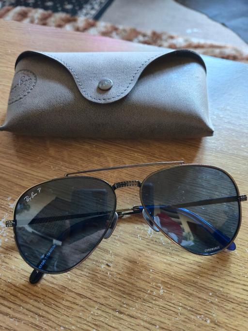 Buy & Sell Ards and North Down Bangor - BT20 - Photos for Ray Ban Aviator Titanium Blue.