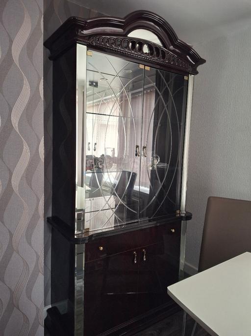 Buy & Sell West Midlands Dudley - Photos for Mahogany and Glass display cabinet