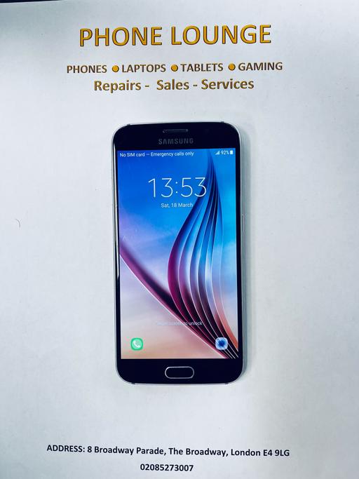 Buy & Sell East London Highams Park - East London - Photos for Samsung Galaxy S6 32GB Unlocked