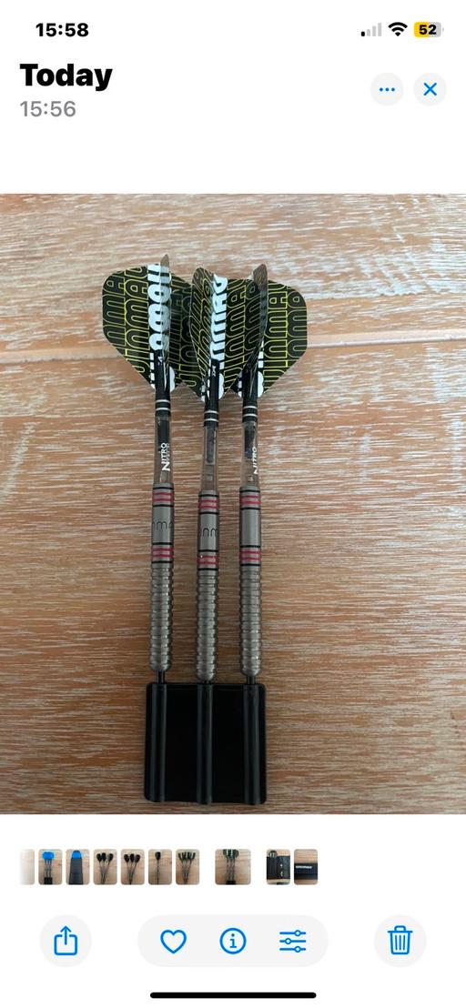 Buy & Sell Bedfordshire Luton - Photos for TUNGSTEN WINMAU 23.1g DARTS