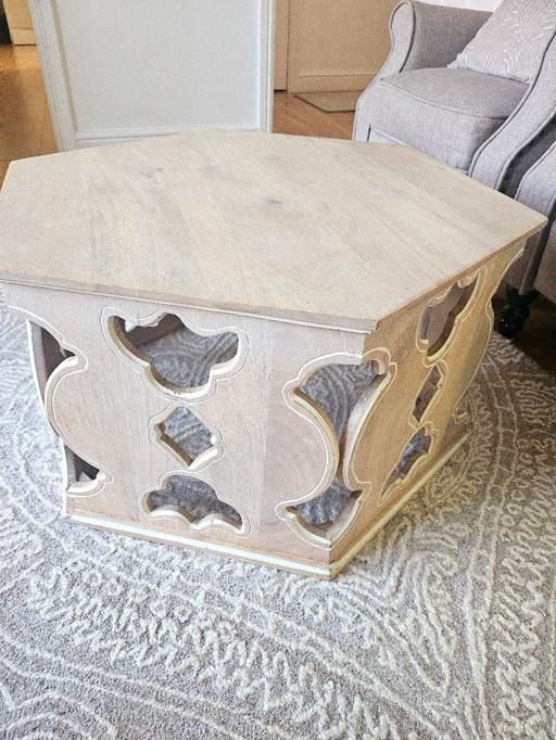 Buy & Sell Greater Manchester Stockport - Photos for NEXT wooden hand crafted coffee table