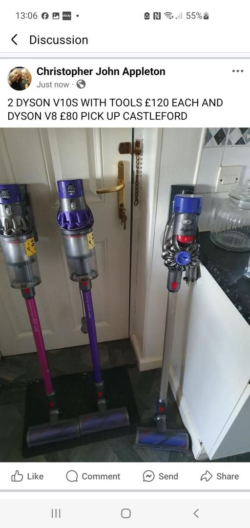 Buy & Sell West Yorkshire Wakefield - Photos for 2 dyson v10s £120 each n dyson v8 £80