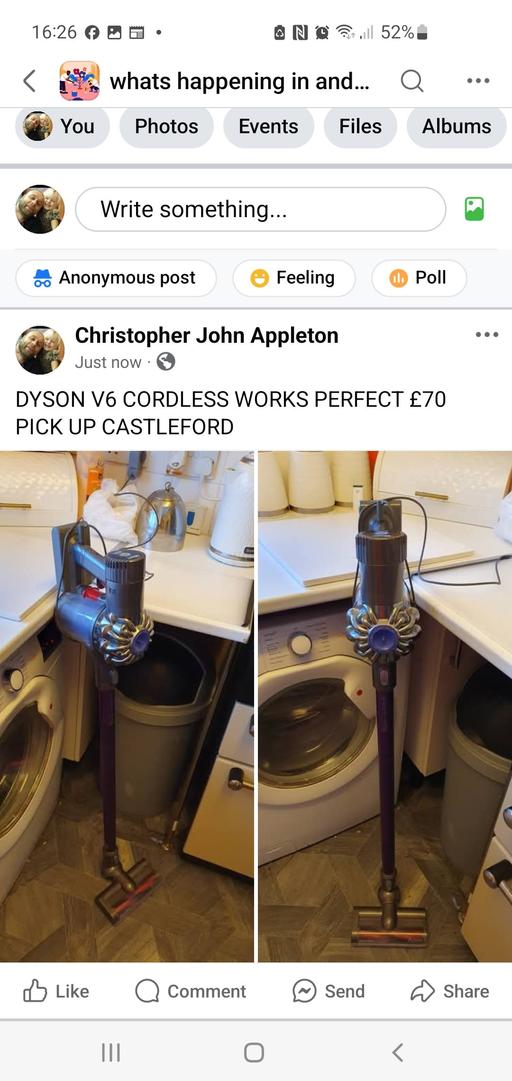 Buy & Sell West Yorkshire Wakefield - Photos for Dyson v6 £70pick up castleford