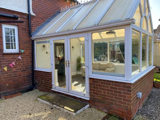 Buy & Sell Worcestershire Bromsgrove - Photos for UPVC White Used Conservatory