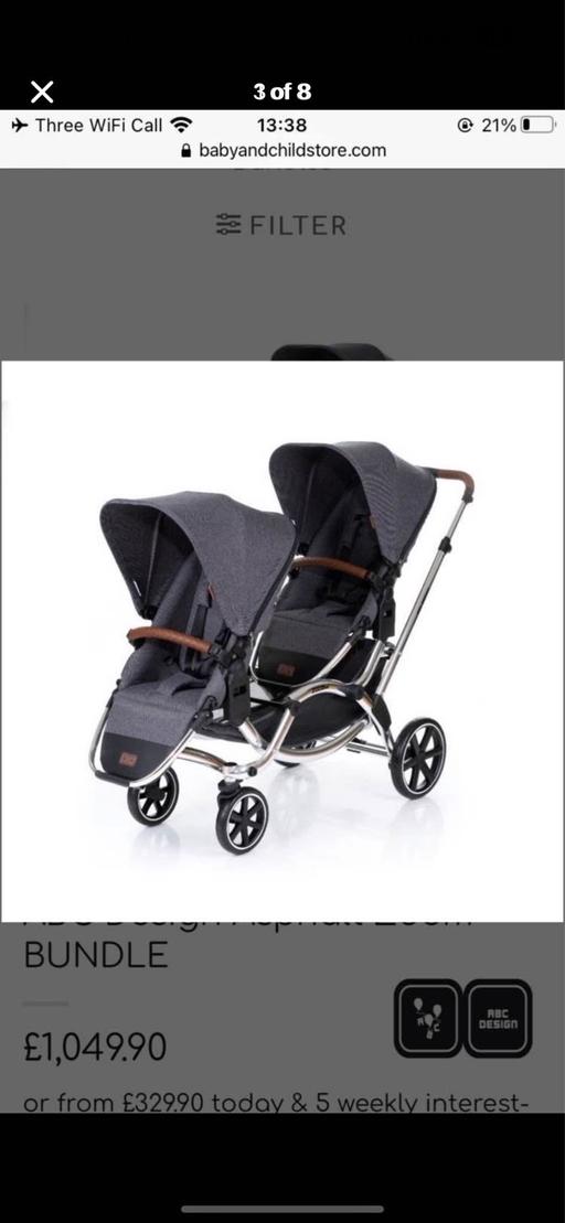 Buy & Sell West London Hillingdon - Photos for Double buggy