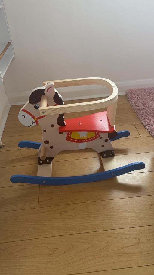 Buy & Sell Essex Rochford - Photos for Wooden Rocking Horse - Blue