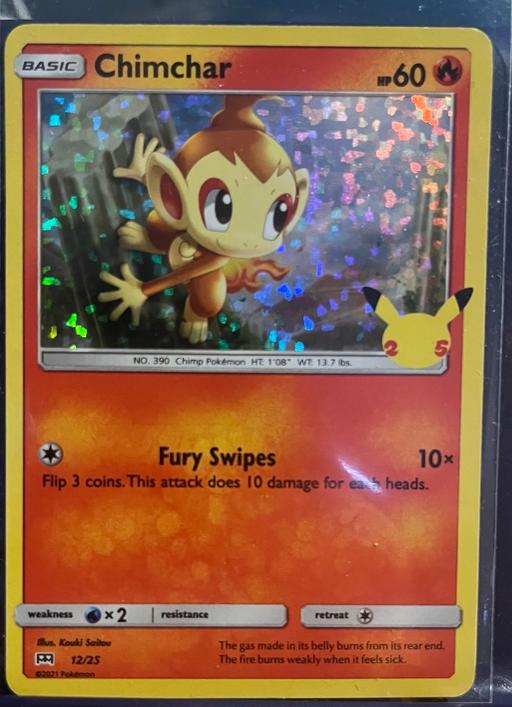 Buy & Sell Hertfordshire North Hertfordshire - Photos for Pokemon card - Chimchar holo 12/25 McDonald’s