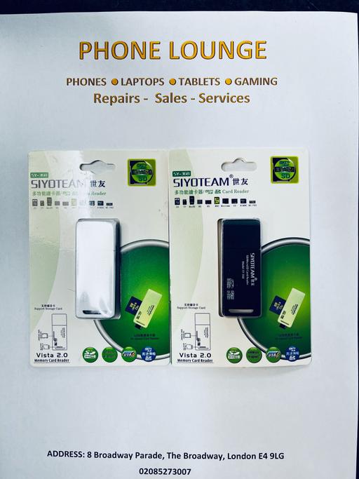 Buy & Sell East London Highams Park - East London - Photos for SIYOTEAM SY-368 USB 2.0 SD Card Reader